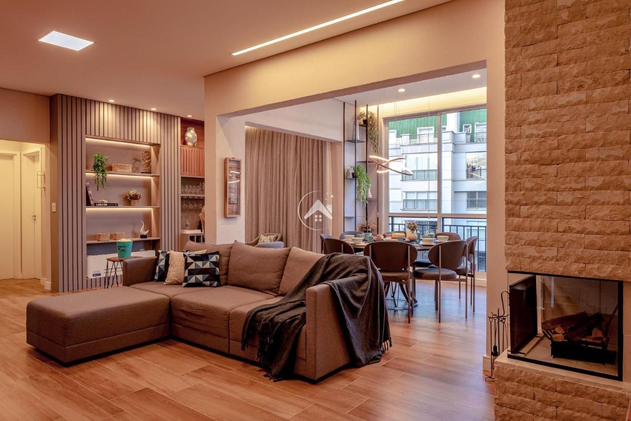 Moderna Cobertura Duplex Com 4 Suites Em Condominio Com Lazer Completo - Campos Do Jordao Ngoại thất bức ảnh